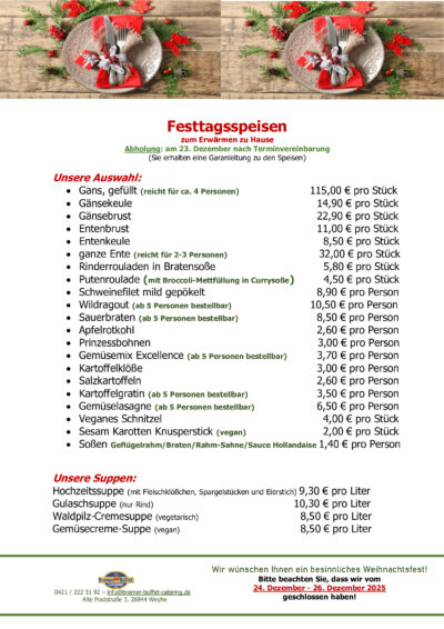 Weihnachtsessen-für-die-Festtage-2025